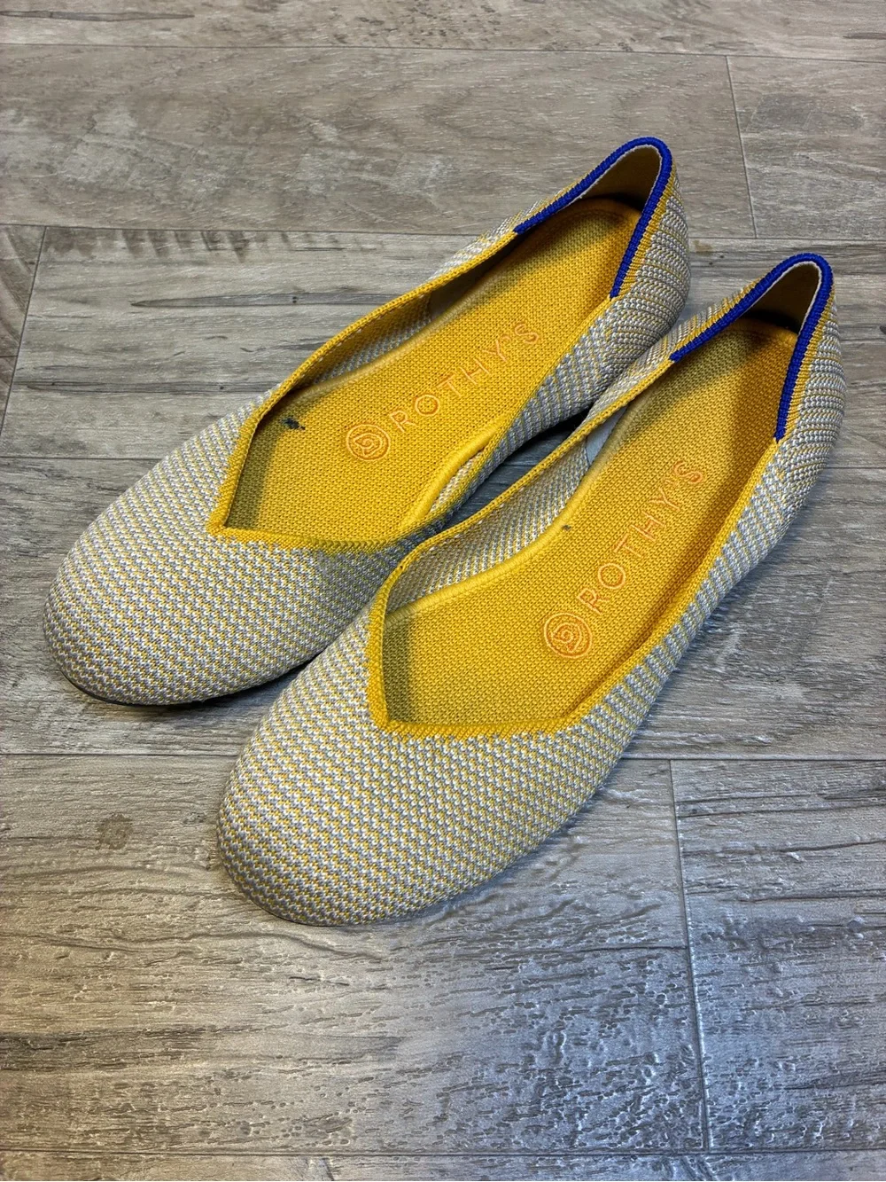 Rothy’s The Flat Dandelion Knitted Ballet Flats - Picture 1 of 10